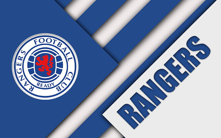 Soccer, Rangers F.C., Emblem, Logo, HD wallpaper