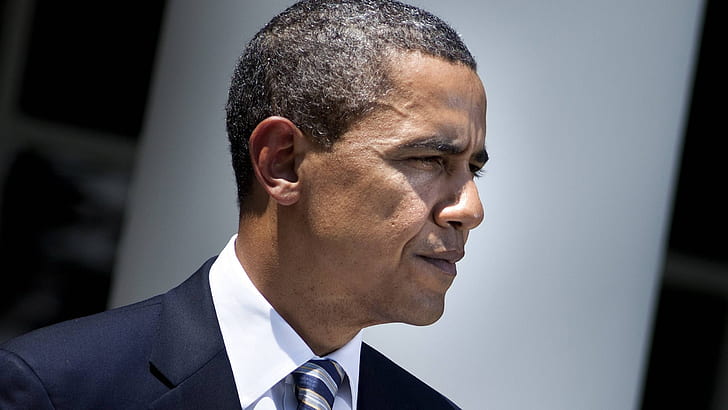 Missmutiger Obama, Barack Obama, Präsident, USA, HD-Hintergrundbild