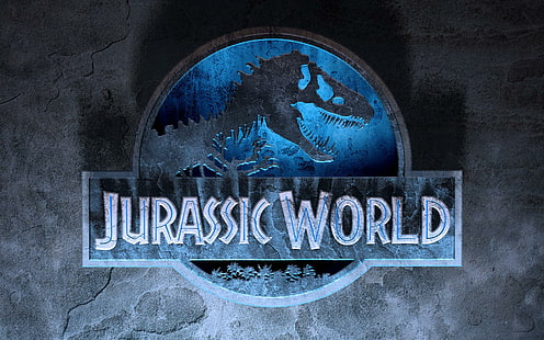 Jurassic World, blau Jurassic World Wanddekoration, Welt, Jurassic, HD-Hintergrundbild HD wallpaper