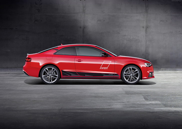 Supercar 2016, Dtm Auswahl, Audi, rot, 2016, Audi A5, HD-Hintergrundbild