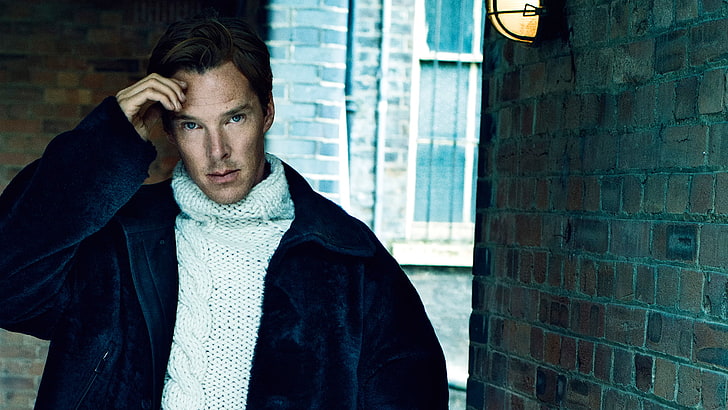 Benedict Cumberbatch, fotografering, Benedict Cumberbatch, It, september 2014, HD tapet