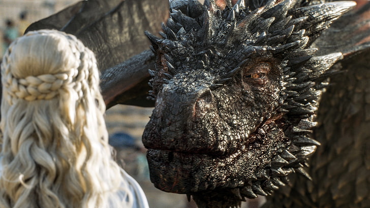game of thrones, dragon, close-up, tv series, Movies, HD wallpaper