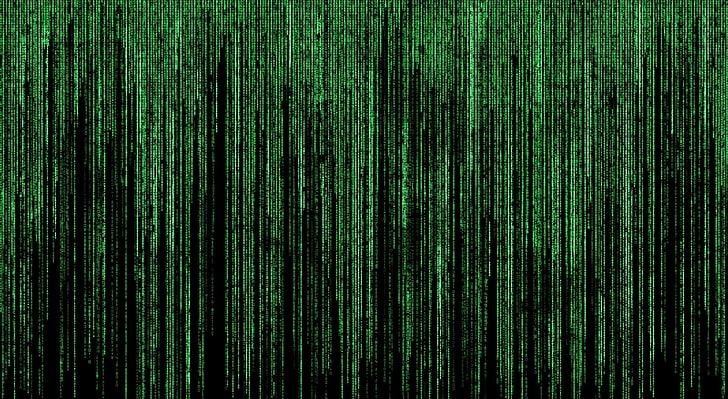 Matris, grön och svart digital tapet, Datorer, Övrigt, HD tapet