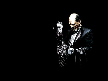 Batman, Alfred Pennyworth, HD-Hintergrundbild HD wallpaper