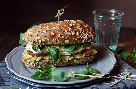 Essen, Sandwich, Brot, HD-Hintergrundbild HD wallpaper