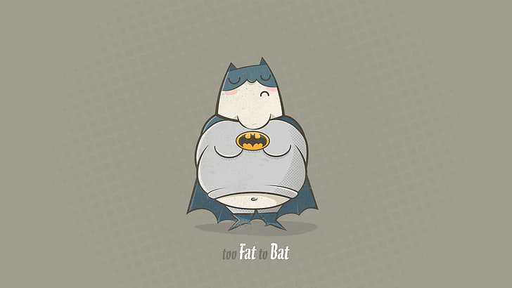 Ilustração do Batman com sobreposição de texto, Batman, 1920 x 1080, muito gordo para morcego, HD papel de parede