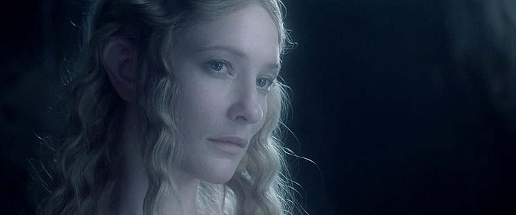 Galadriel, Cate Blanchett, Le Seigneur des anneaux: la communauté de l'anneau, films, Fond d'écran HD HD wallpaper