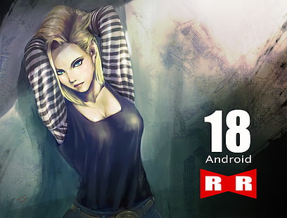 Dragonball Z Android 18 Hintergrundbild, Dragon Ball, Dragon Ball Z, Android 18 (Dragon Ball), HD-Hintergrundbild HD wallpaper