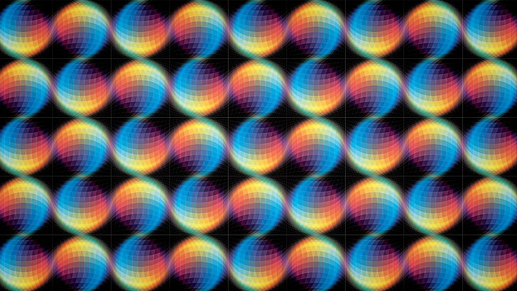 abstract, Andy Gilmore, Colorful, pattern, HD wallpaper