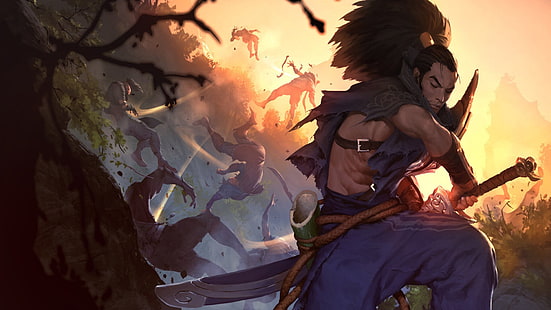 Legenden von Runeterra, Yasuo (League of Legends), HD-Hintergrundbild HD wallpaper
