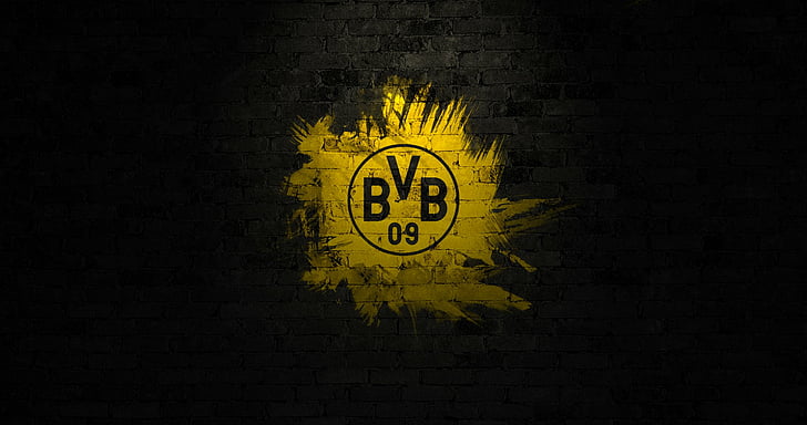 Soccer Borussia Dortmund Bvb Emblem Logo Hd Wallpaper Wallpaperbetter