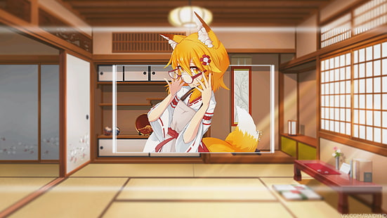 Anime, Anime Girls, Bild-in-Bild, Sewayaki Kitsune no Senko-san, HD-Hintergrundbild HD wallpaper