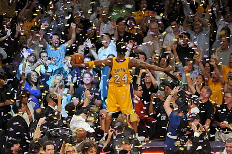 НБА баскетбол Коби Брайант Лос-Анджелес Лос-Анджелес Лейкерс, HD обои HD wallpaper