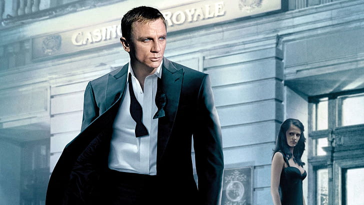 Casino Royale, daniel Craig james bond, คาสิโน, royale, ภาพยนตร์, วอลล์เปเปอร์ HD