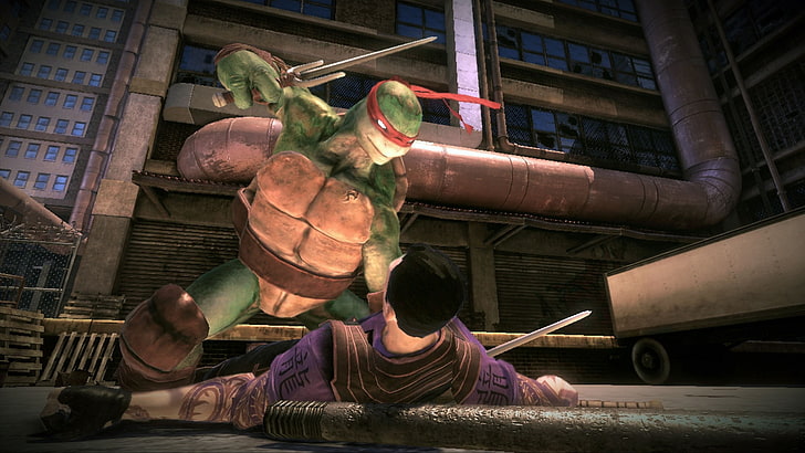 Teenage Mutant Ninja Turtles-Out Of the Shadows Wa .., тапет на TMNT Raphael, HD тапет