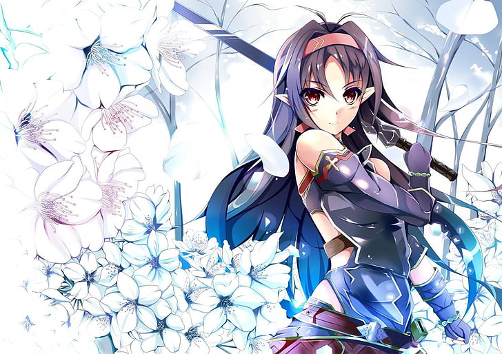 Schwert Art Online, Konno Yuuki, HD-Hintergrundbild
