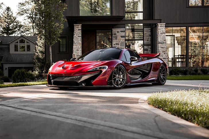 McLaren, Rot, P1, HD-Hintergrundbild