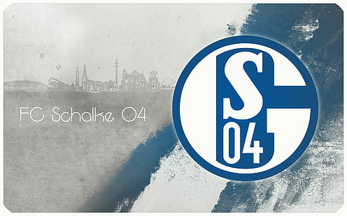 Fútbol, ​​FC Schalke 04, Logo, Fondo de pantalla HD HD wallpaper
