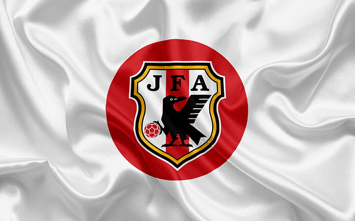 Football, Équipe nationale japonaise de football, Emblème, Japon, Logo, Fond d'écran HD