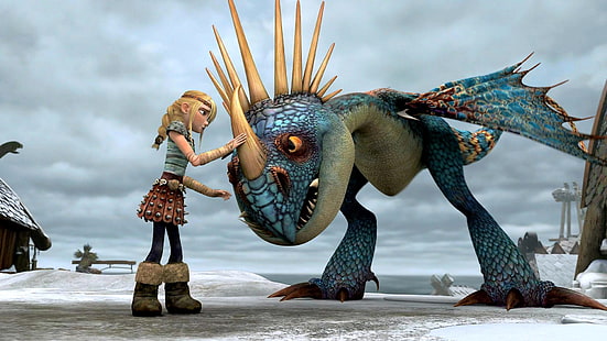 Film, Dragons: Don de la fureur nocturne, Fond d'écran HD HD wallpaper