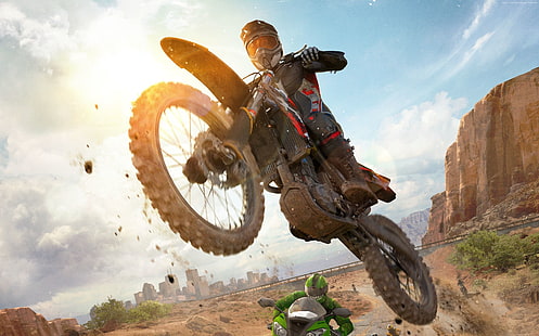 ps4, Gamescom 2016, pc, motocykle, wyścigi, xbox one, Moto Racer 4, najlepsze gry, Tapety HD HD wallpaper