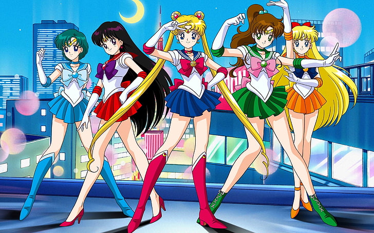 Sailor Moon Anime HD Desktop Wallpaper 19, Sailormoon poster, HD tapet
