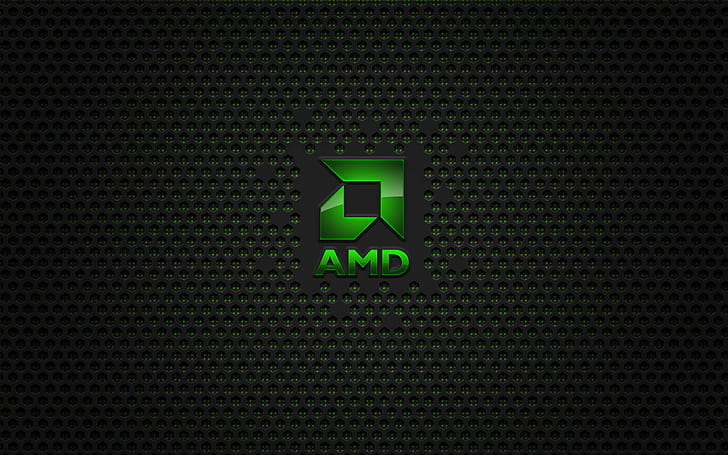 AMD, perusahaan, prosesor, komputer, logo, Wallpaper HD