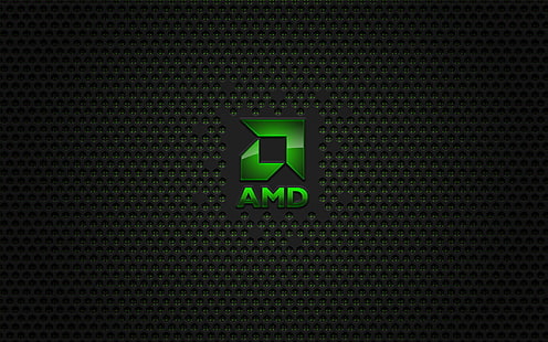 amd, empresa, procesadores, computadora, logo, Fondo de pantalla HD HD wallpaper