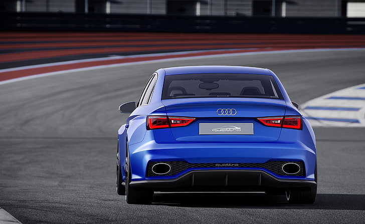 син Audi седан, audi, a3, klubsport, quattro, концепция, 2014 г., HD тапет