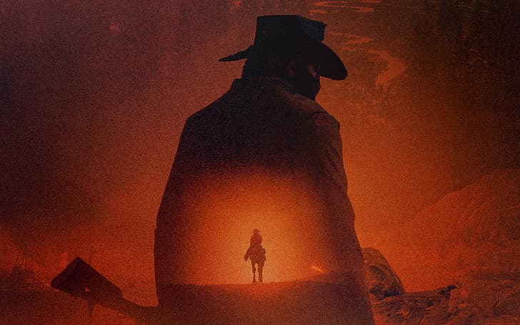 outlaws, Red Dead Redemption, Arthur Morgan, cowboy, hat, HD wallpaper