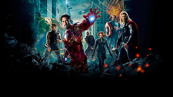 Avengers HD, ภาพยนตร์, อเวนเจอร์ส, วอลล์เปเปอร์ HD HD wallpaper