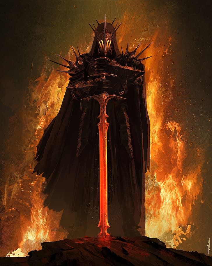 Witch King of Angmar, The Lord of the Rings, HD tapet, telefon tapet