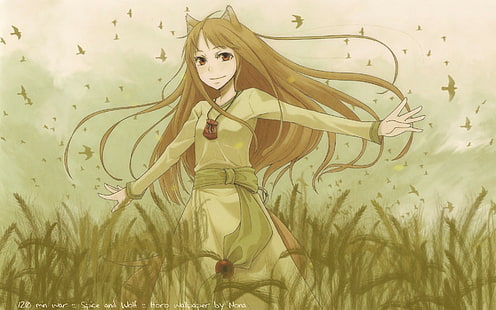 anime, Spice and Wolf, Holo, Tapety HD HD wallpaper