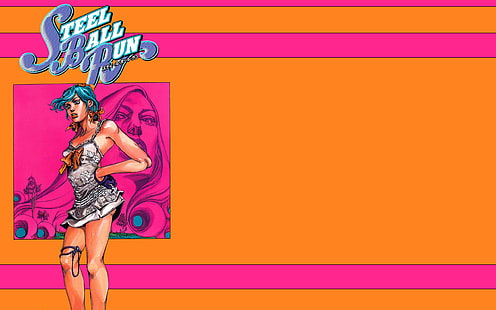 JoJo's Bizarre Adventure وأنيمي ومانجا و Steel Ball Run، خلفية HD HD wallpaper