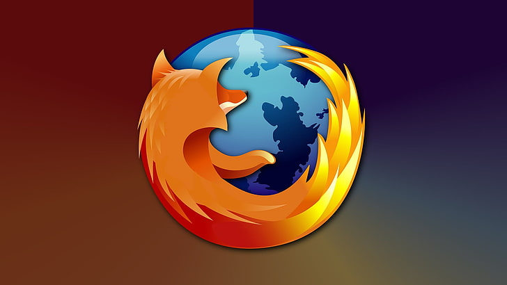 Mozilla Firefox logo, Mozilla Firefox, Browser, logo, company, colorful, open source, HD wallpaper