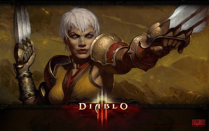 Diablo III, Монах (Diablo), Диабло, HD обои