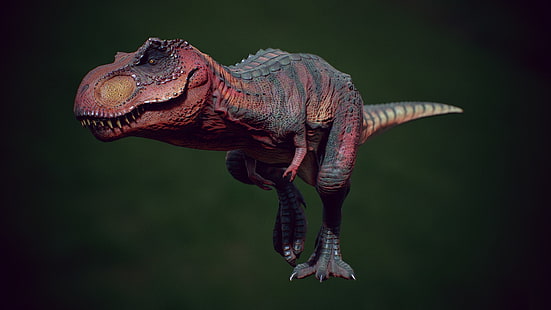 Dinosaurier, Kunst, T-REX, Henrique Naspolini, HD-Hintergrundbild HD wallpaper
