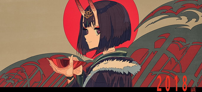 Fate Series, Fate/Grand Order, Shuten Douji, HD wallpaper HD wallpaper