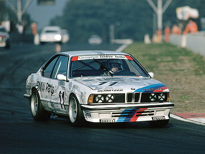 1984, 635, BMW, CSI, DTM, E24, гонки, гонки, HD обои HD wallpaper