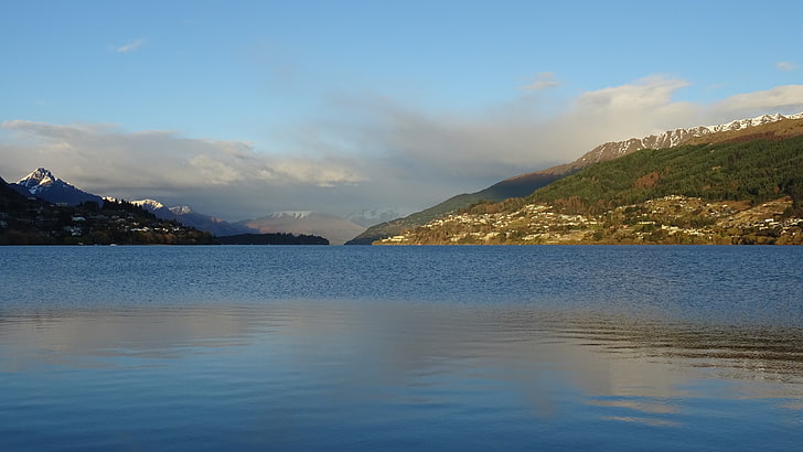 ควีนส์ทาวน์นิวซีแลนด์ทะเลสาบ, วอลล์เปเปอร์ HD