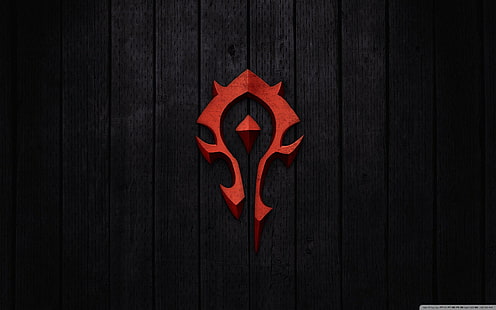 World Warcraft Horde Sign Android, gry wideo, android, horda, znak, warcraft, świat, Tapety HD HD wallpaper