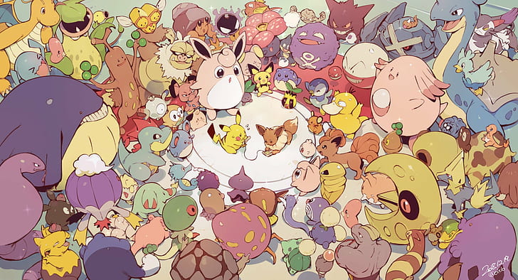Pokémon, Arbok (Pokémon), Bellsprout (Pokémon), Bonsly (Pokémon), Breloom (Pokémon), Bulbasaur (Pokémon), Chansey (Pokémon), Charmander (Pokémon), Cleffa (Pokémon), Combee (Pokémon), Corsola (Pokémon ), Croconaw (โปเกมอน), Dedenne (โปเกมอน), Diglett (โปเกมอน), Dragonite (โปเกมอน), Dratini (Pokémon), Drifblim (Pokémon), Drowzee (Pokémon), Ducklett (Pokémon), Eevee (Pokémon), Electrode (Pokémon ), Exeggcute (Pokémon), Furret (Pokémon), Gastly (Pokémon), Gengar (Pokémon), Geodude (Pokemon), Golem (Pokemon), Hippopotas (Pokémon), Horsea (Pokémon), Igglybuff (Pokémon), Jigglypuff (Pokémon ), Jumpluff (โปเกมอน), Kakuna (โปเกมอน), Kingler (โปเกมอน), Koffing (โปเกมอน), Lapras (โปเกมอน), Lunatone (โปเกมอน), Luvdisc (โปเกมอน), Magikarp (โปเกมอน), Magnemite (โปเกมอน), Manectric (โปเกมอน ), Marill (Pokémon), Metagross (Pokémon), Munchlax (Pokémon), Numel (Pokémon), Oddish (Pokémon), Parasect (Pokemon), Phanpy (Pokémon), Pichu (Pokémon), Piloswine (Pokémon), Piplup (Pokémon ), Poliwag (โปเกมอน), Poliwra th (Pokémon), Psyduck (Pokémon), Purugly (Pokémon), Rowlet (Pokémon), Shuppet (Pokémon), Slaking (Pokemon), Slowpoke (Pokemon), Snubbull (Pokémon), Spheal (Pokémon), Spoink (Pokémon), Stunfisk (Pokémon), Sudowoodo (Pokémon), Sunkern (Pokemon), Swalot (Pokémon), Tangela (Pokémon), Togepi (Pokémon), Trubbish (Pokémon), Venonat (Pokémon), Victreebel (Pokémon), Vileplume (Pokémon), Voltorb (Pokémon), Vulpix (Pokémon), Wailmer (Pokémon), Weedle (Pokémon), Whismur (Pokemon), Wigglytuff (Pokémon), Wobbuffet (Pokémon), วอลล์เปเปอร์ HD