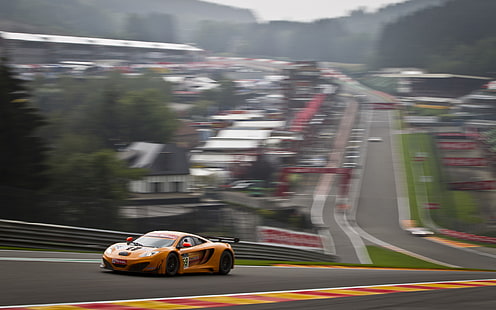 McLaren MP4-12C GT3 Race Car Race Track Motion Blur HD, รถยนต์, รถยนต์, การแข่งขัน, เบลอ, การเคลื่อนไหว, ติดตาม, แม็คลาเรน, 12c, mp4, gt3, วอลล์เปเปอร์ HD HD wallpaper