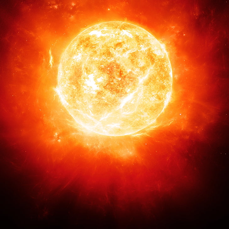 Ilustración de supernova, energía, luz, estrella, radiación, betelgeuse, Fondo de pantalla HD
