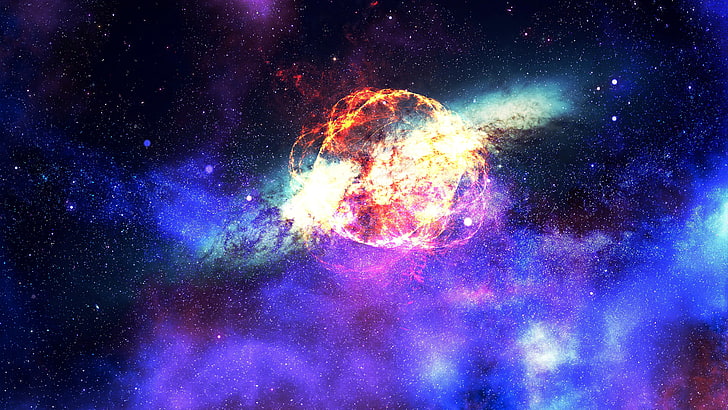 Nebulosa, galaxia, universo digital, espacio, hd, 4k, 5k, constelaciones,  Fondo de pantalla HD | Wallpaperbetter