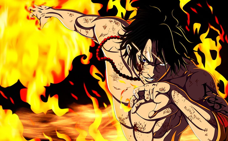 Anime, One Piece, Portgas D. Ace, Sfondo HD