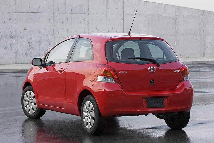 Toyota Yaris Sedan, toyota yaris 2009_, car, HD wallpaper