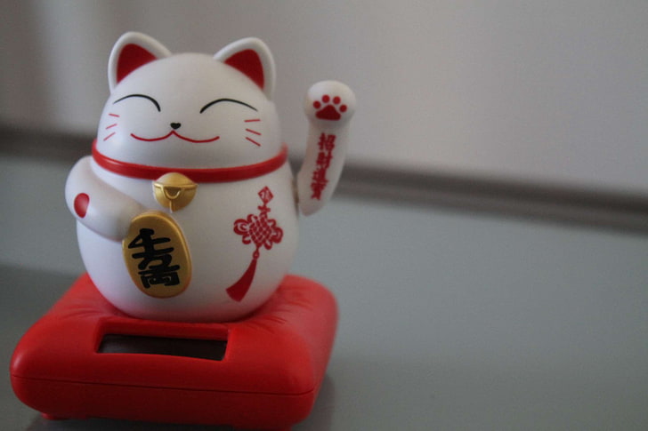 cat, japan, japanese, japanese culture, toy, HD wallpaper