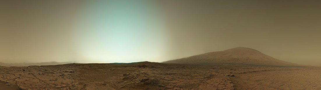 Marte curiosidad espacio nasa pantalla múltiple, Fondo de pantalla HD HD wallpaper