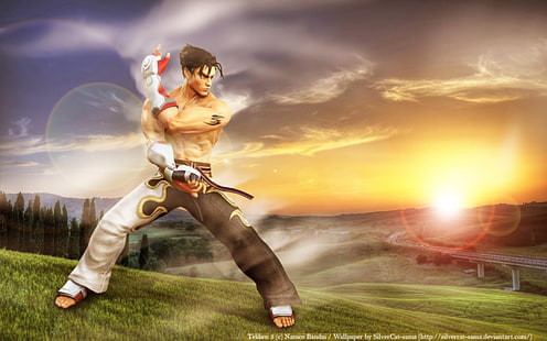 Jin Tekken, Tekken, Jin Kazama, HD papel de parede HD wallpaper